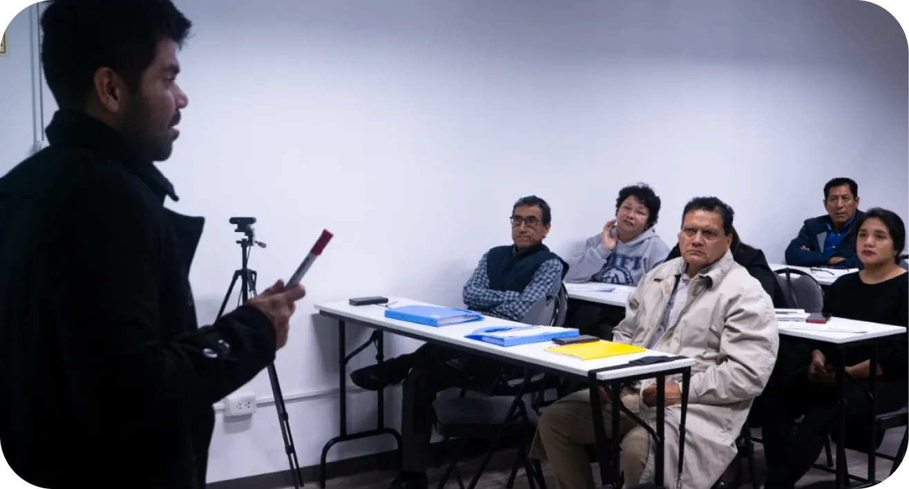 Turno noche del curso de agente inmobiliario